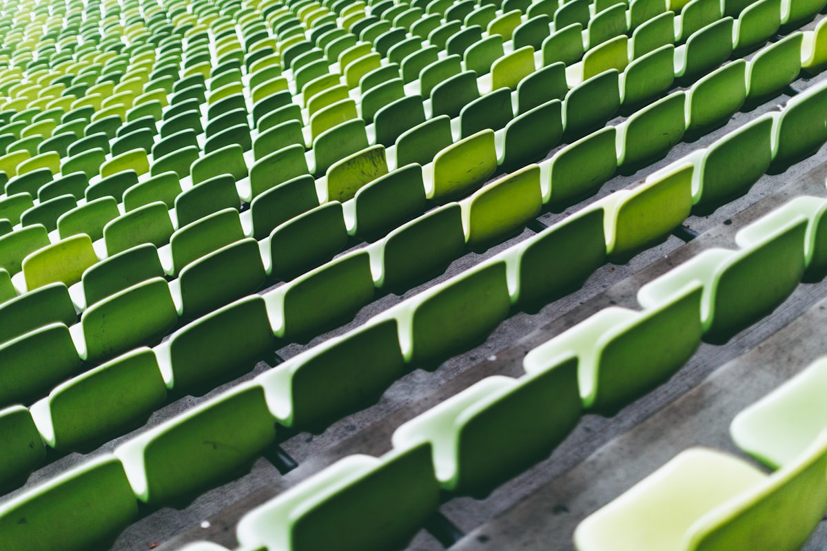 Rows of empty stadium seats — World Cup 2026 ticket prices and dynamic pricing